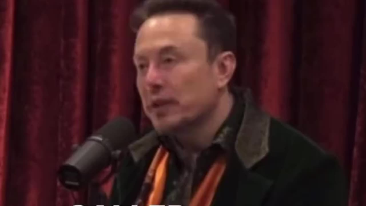 Elon Musk spills the beans.