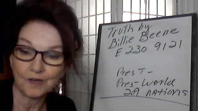 Truth by Billie Beene E1-230 90121 Pres T-JFK Jr Soon!/J Strand/Gene Decode-Kabul/God's Intel App'd!