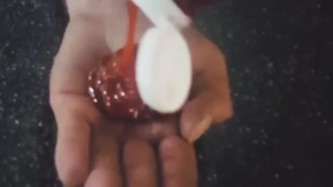 Black shirt guy eats gross ketchup out of his hand