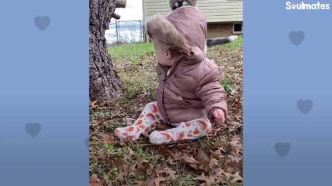 Husky Grows Up With Baby Girl And They Do Everything Together