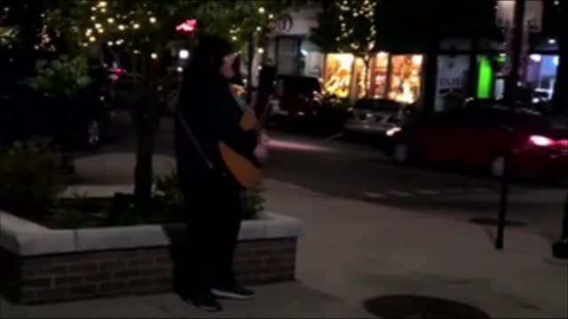 Jackson Michigan Axe Throwing Guitar Playing Good Ole Time