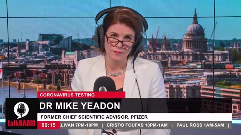 Dr. Mike Yeadon: Governments Using Covid-19 Test With Undeclared False Positive Rate | Talk Radio | 2020-09-17