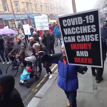 Glasgow joins worldwide Protest Today