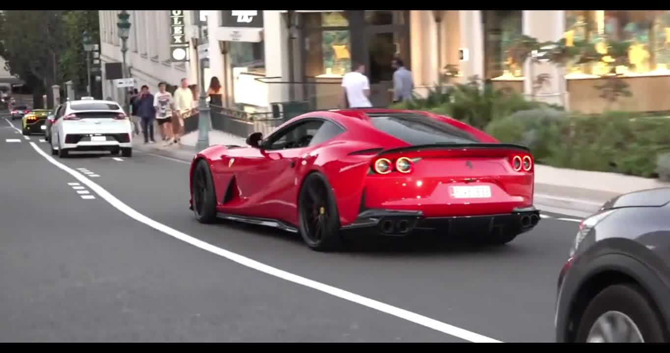 Red sports car and dream