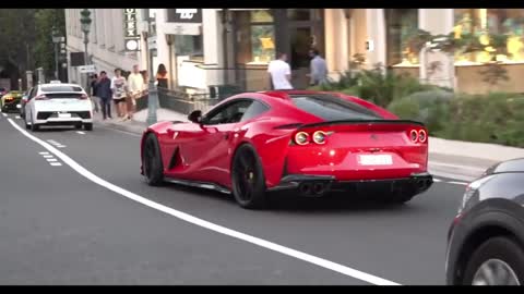 Red sports car and dream