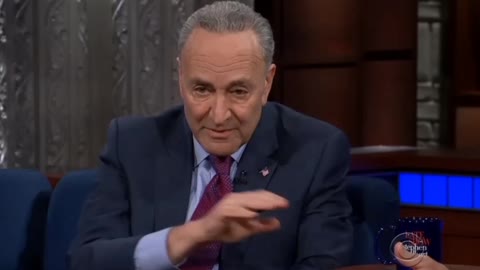 Colbert Invites Chuck Schumer to Bash 'Far Right' Trump as Against 'America's Values'