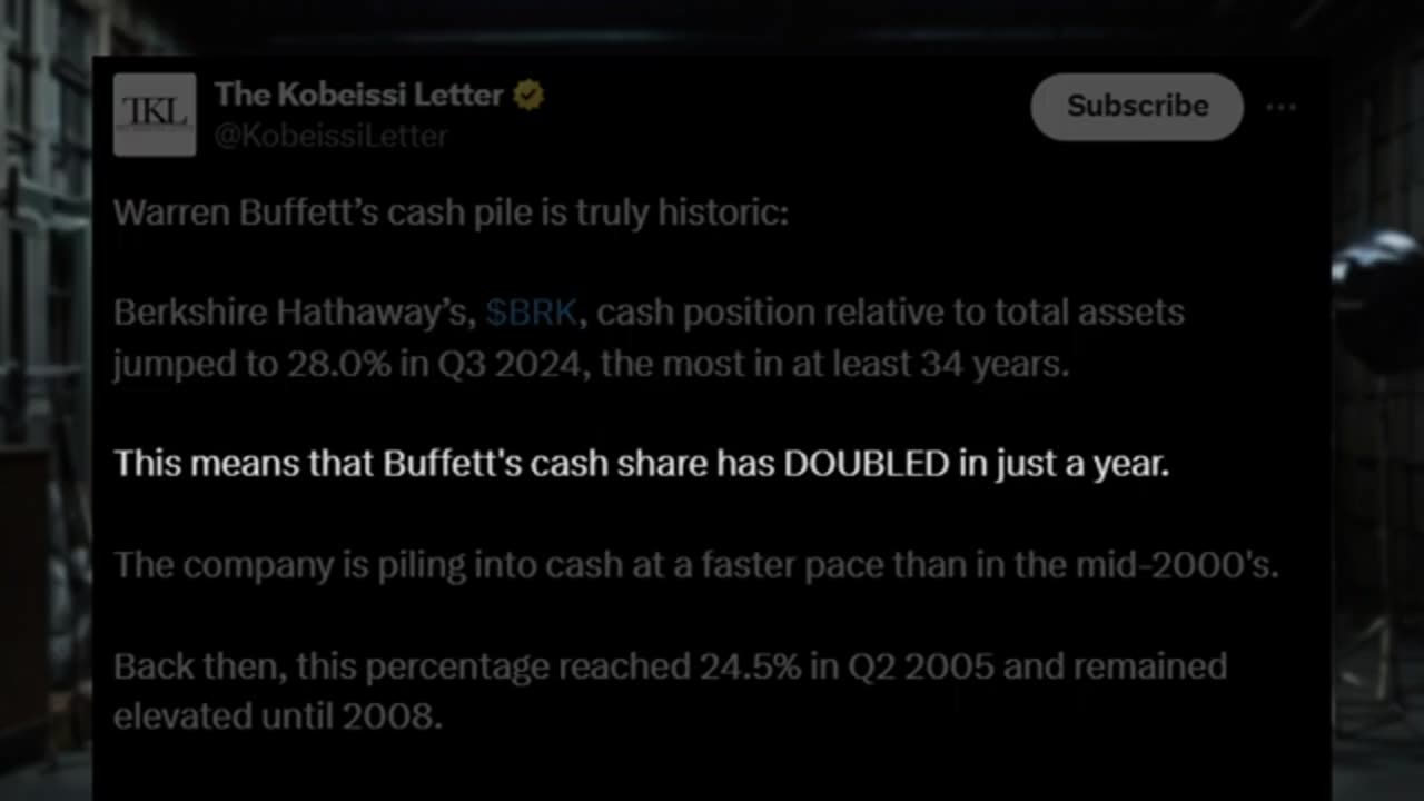 Warren Buffett SOLD $100B worth of Apple shares in 2024