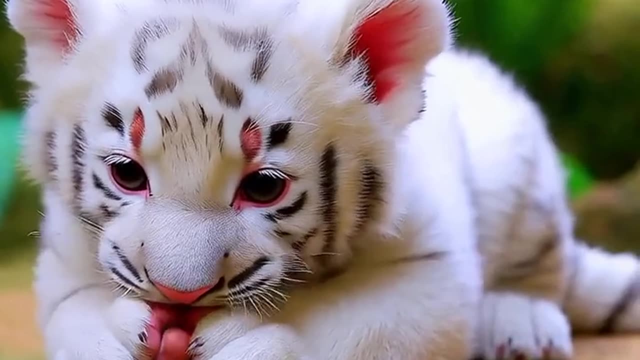 Meet the World’s Cutest Tiger Cub! 😍🐯 #cute #funny #viralvideo #shortvideo #cat @0Dailydoseofshorts