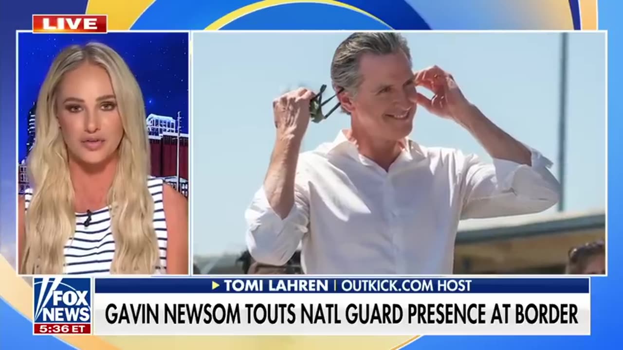 Newsom ROASTED for fabricated claim on National Guard at border Fox News