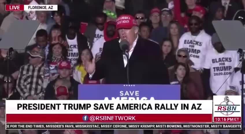 “Our country is going to be bigger and better and stronger than ever before.