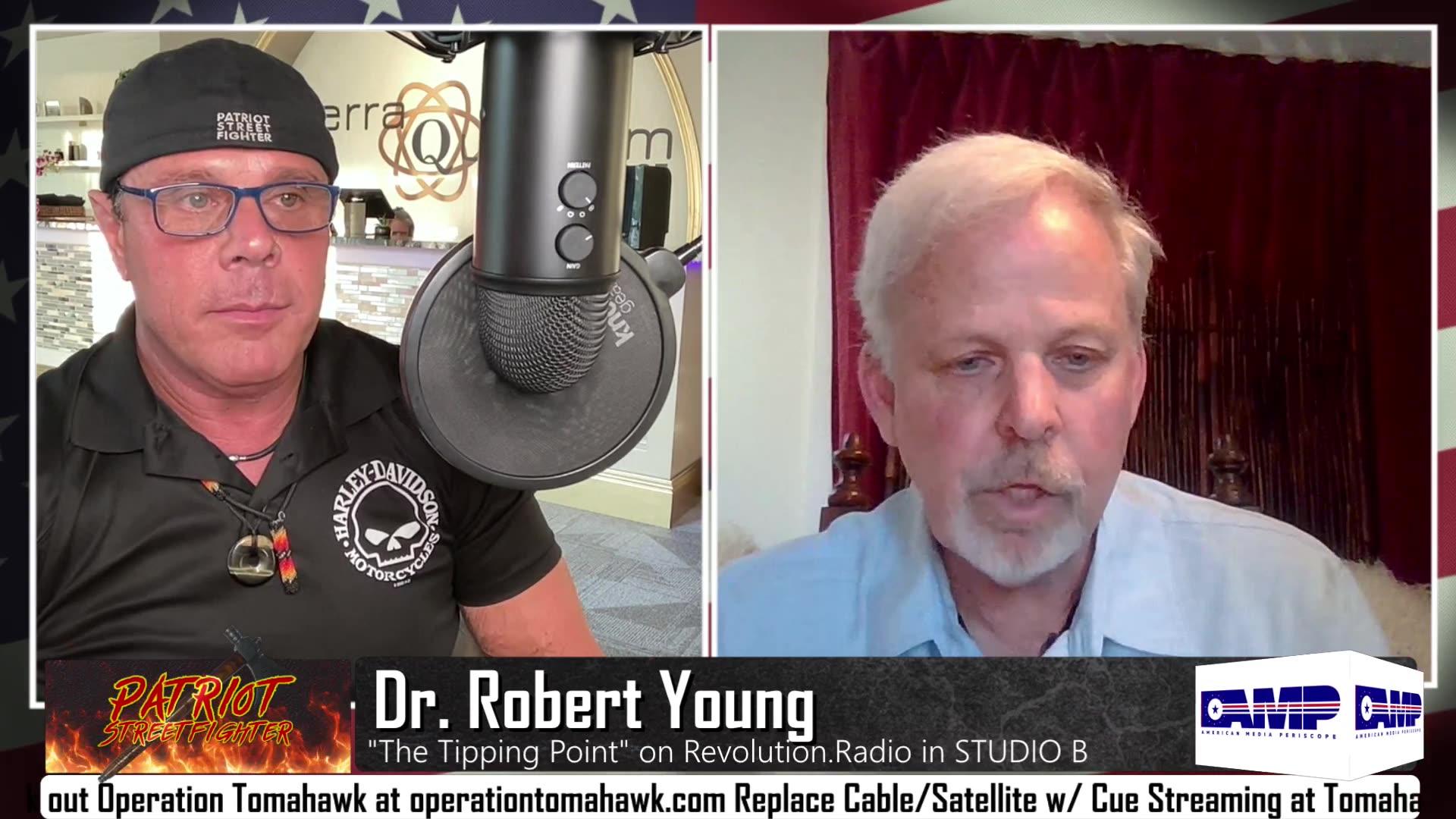 THE TIPPING POINT ON REVOLUTION.RADIO IN STUDIO B, DR. ROBERT O. YOUNG