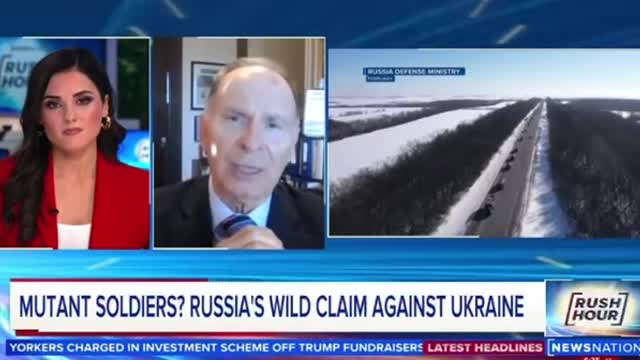 Russia accuses Ukraine of using mutant soldiers?