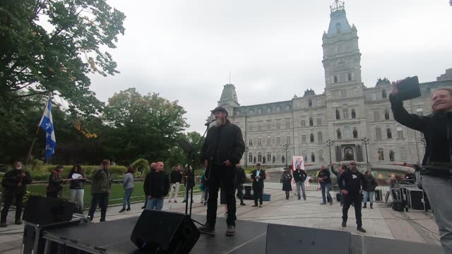 Manifestation du 15 sept 2020 Parlement de Qc