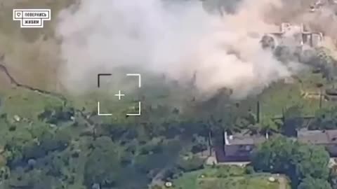 Insane Airstrike On a Russian Outpost in Yasinuvata