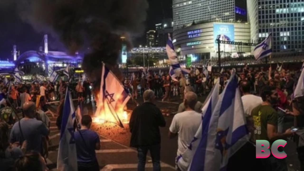 Thousands join street protests after Israeli defense minister sacked by Netanyahu