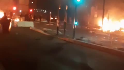 This is france, last night