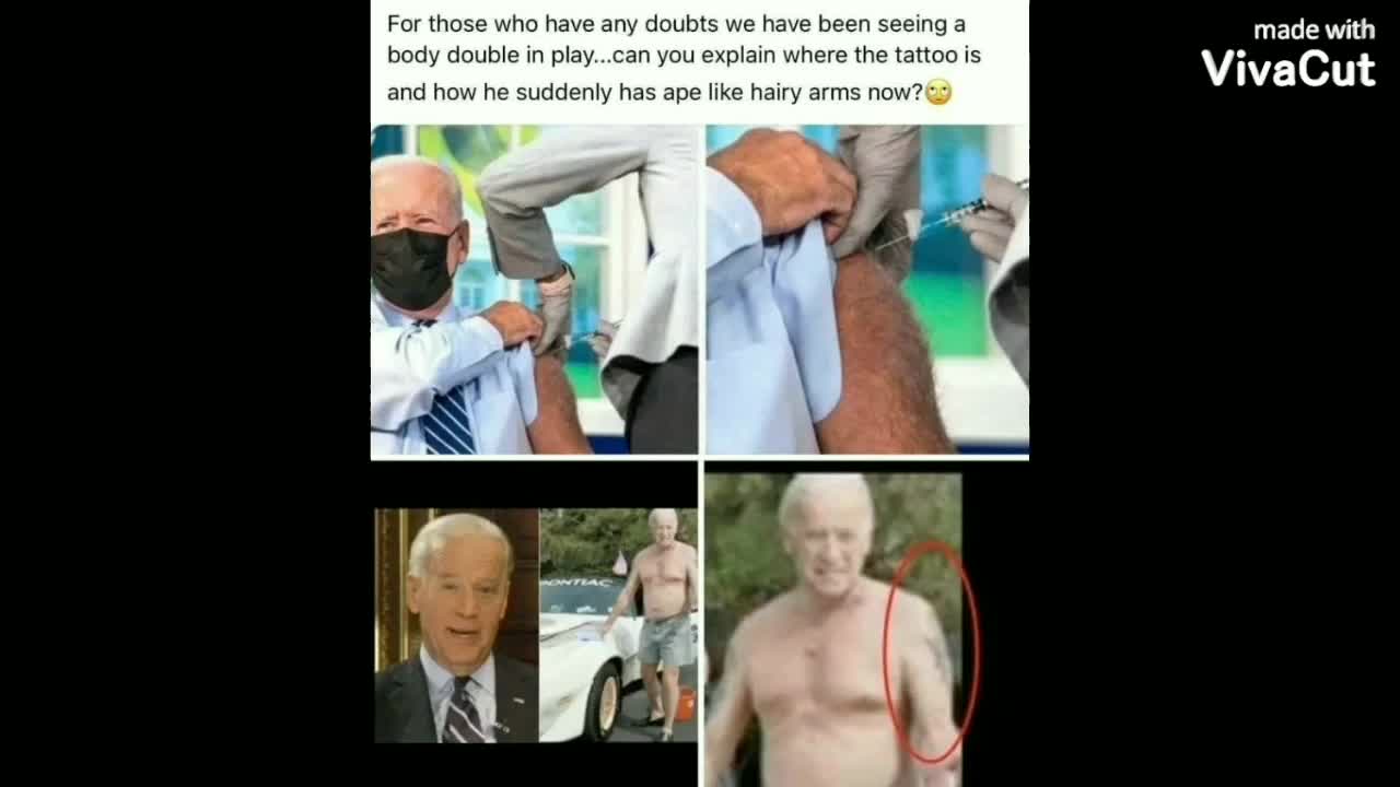 Top Secret. Joe Biden body double caught.