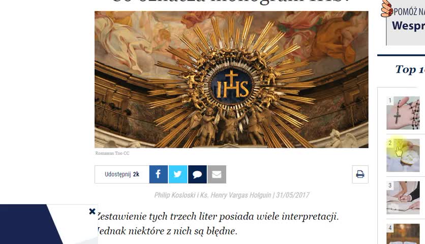 (2019.12.12) Biblia mówi o członkach Illuminati z zakrytym okiem.