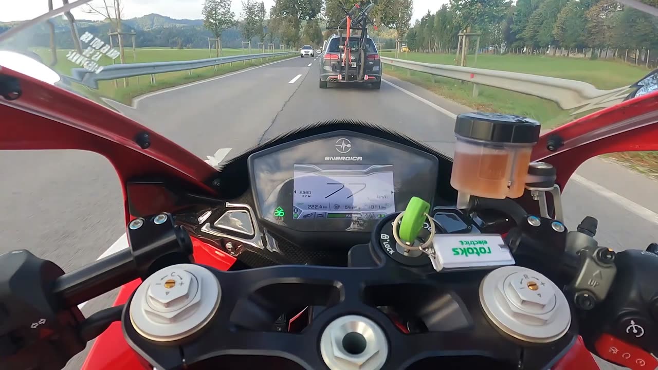 Electric Bike - Energica Ego+ Top Speed Test