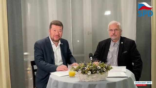 Zatajování miliardových smluv - Tomio Okamura v rozhovoru s europoslancem SPD MUDr. Ivanem Davidem