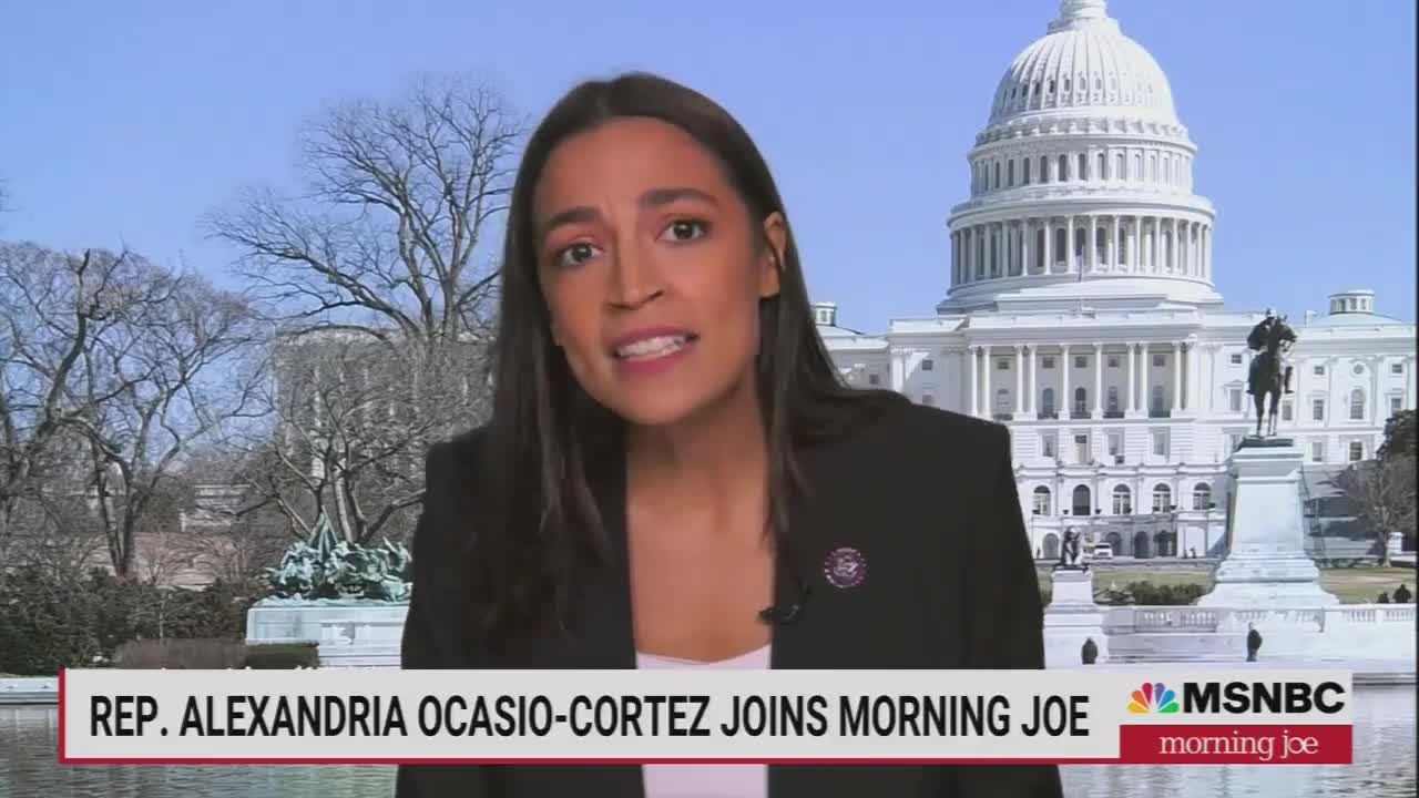 AOC: “What we really need to do is crack down on the Senate, which operates like an old boys’ club that has a couple of gals in it.”