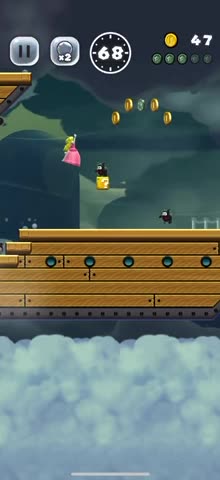 Mario Run 2-4 All Black Coins