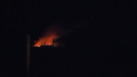 That night, BC and P PMM warehouses burned down in occupied Alchovsk.