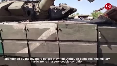 Trash that scoundrels left - Ukrainian soldiers capture that Russians left before fleeing usa.