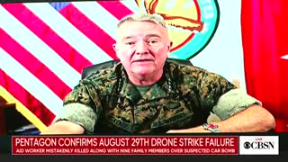 Gen. McKenzie on the drone strike that killed 10 civilians: "It was a mistake...”