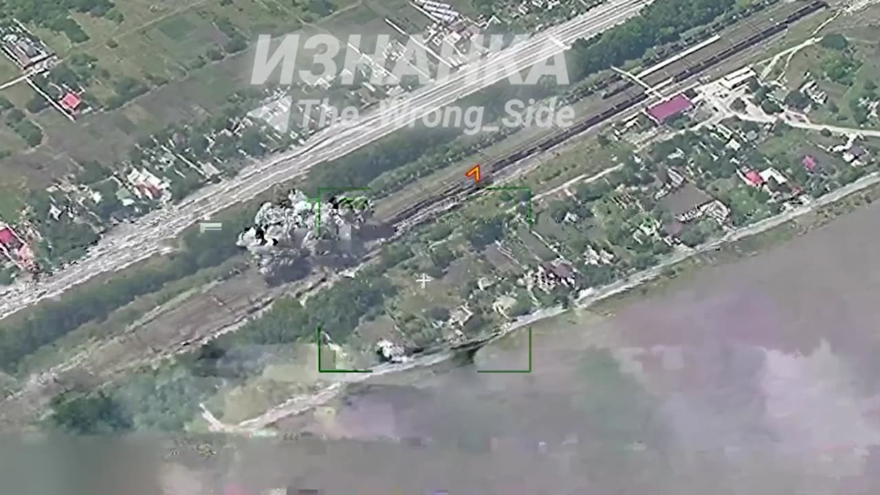 Iskander hit an AFU military echelon at Ukrainka station, Zaporizhzhya region.