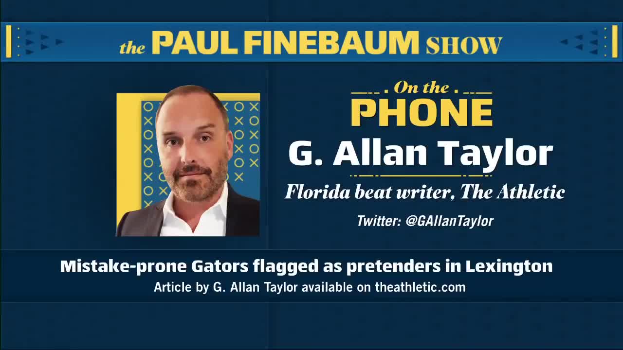 Finebaum exams the Gators after losing to Kentucky