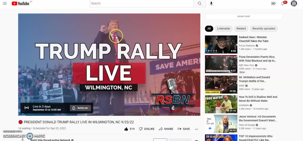 3 DAYS!!! RED ALERT!!! 9-23 - Trump Rally - President Mckinely (9-14-01) Final Card Trigger Event