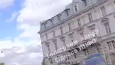 Iranian Kamikaze Drone Over Odessa