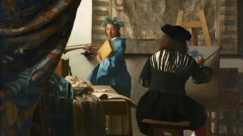 Johannes Vermeer'in "Resim Sanatı" İsimli Tablosu (Sanat Tarihi) (Sanat Tarihi)