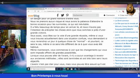 Ayez confiance au PLAN (17) 3 Mars 2021