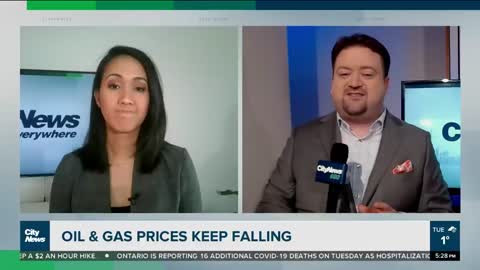 Business Report_ Gas prices keep falling