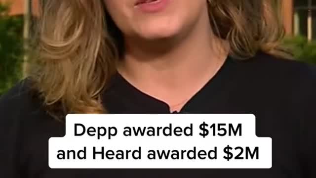 Depp awarded $15M and Heard awarded $2M