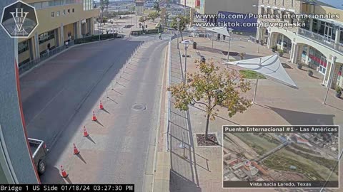 2024-01-18 - Puente Internacional 1 (viendo hacia Laredo, Texas)