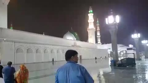 Beautiful Madina Masjid e Nabvi