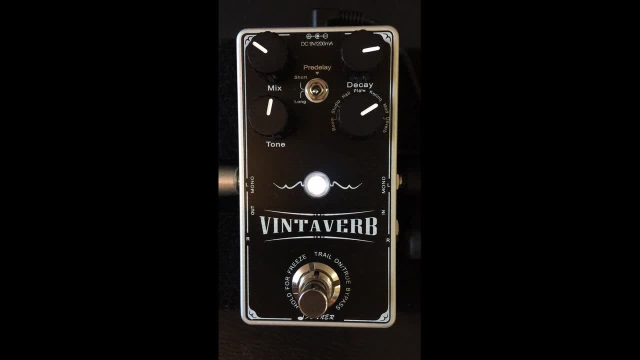 Pedal Review - Donner Vintaverb Reverb