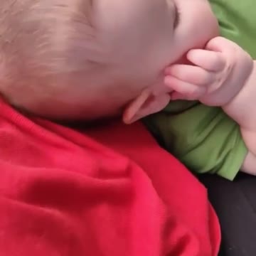 Funny clip of daddy and baby