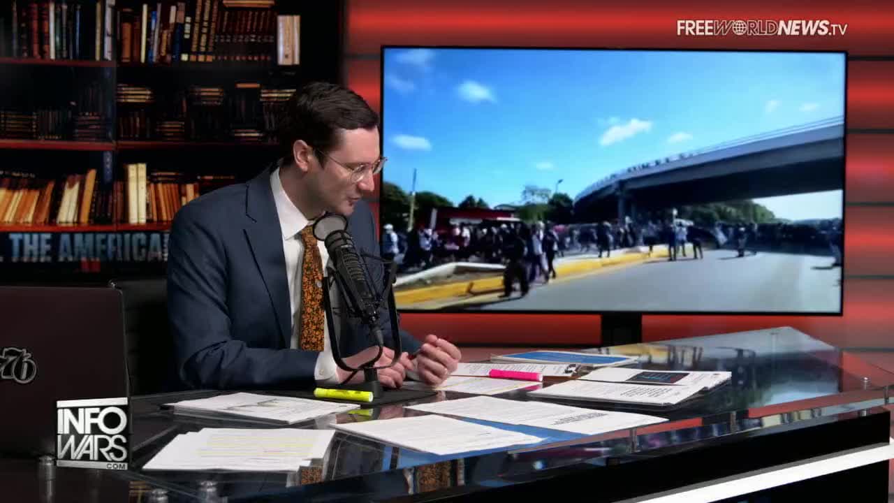 Jaw-Dropping Scale of Migrant Caravan Revealed In New Video