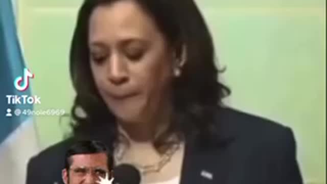 Kamala giving directions?