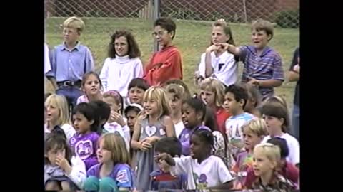 Altus AFB Fire Department FP Week Fire Drill and Awards Presentation - 1995