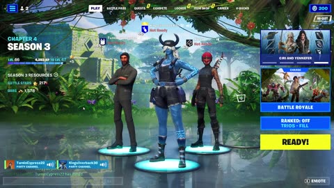 Just got off of work. Quick Fortnite night stream!! Duos