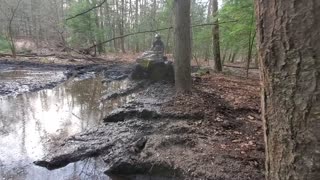 Polaris Sportsman Highlifter 1000xp deep mud!