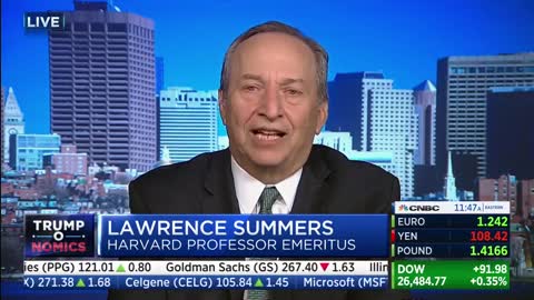 Larry Summons Bemoans Tax Cuts