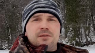 Making New Friends While Ice-Fishing