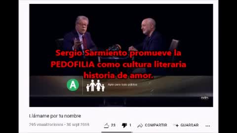 El mundo pederasta en que se "mueve" Sergio Sarmiento