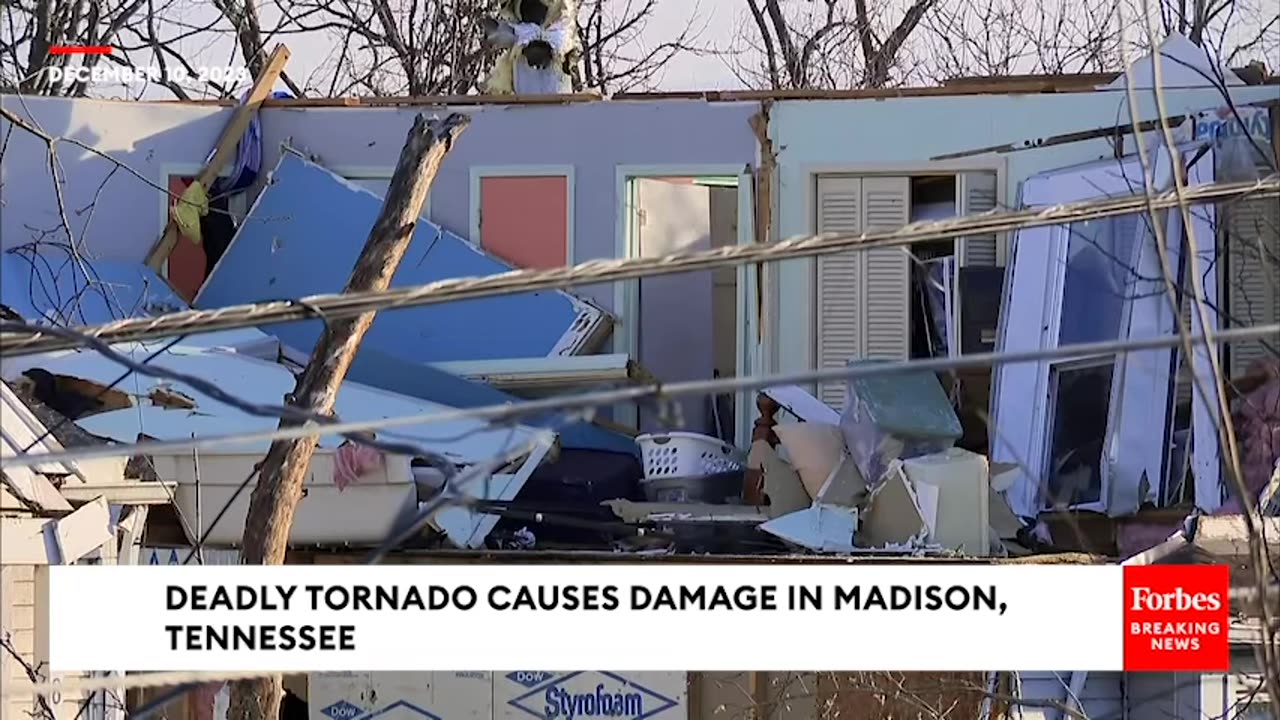 Deadly Tornado Causes Damage In Madison, Tennessee